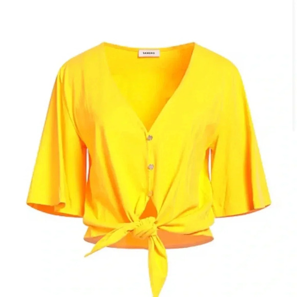 SANDRO
Solid color shirt - Picture 2 of 4